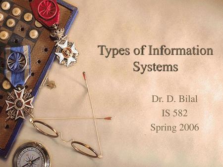 Types of Information Systems