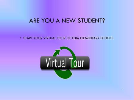 Start your virtual tour of Elba Elementary School