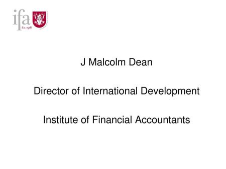 Director of International Development