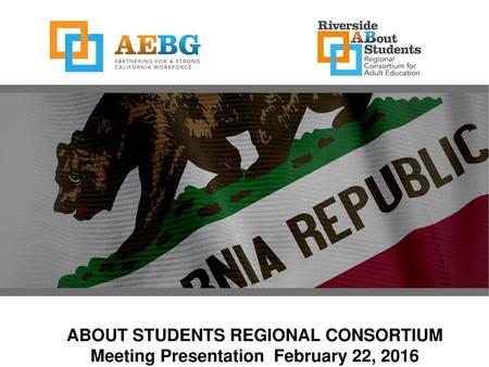 ABOUT STUDENTS REGIONAL CONSORTIUM