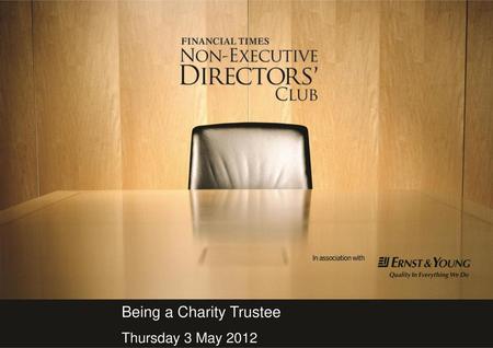 Being a Charity Trustee