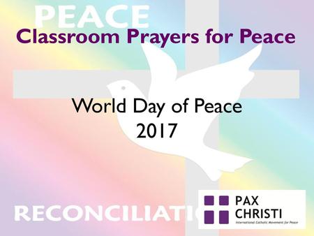 Classroom Prayers for Peace