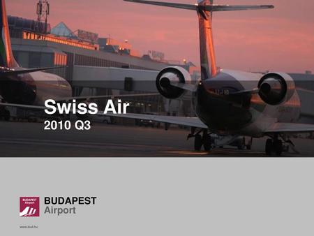 Swiss Air 2010 Q3.