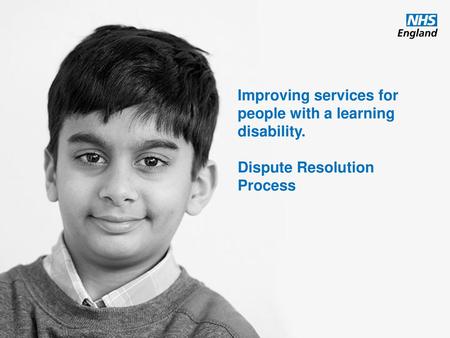 Improving services for people with a learning disability