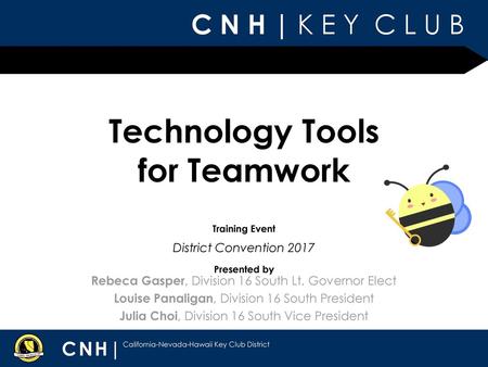 Technology Tools for Teamwork