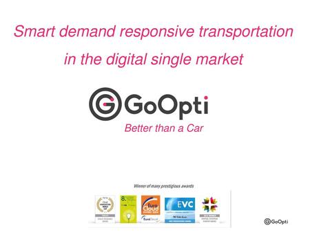 Smart demand responsive transportation in the digital single market