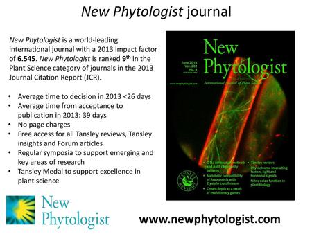 New Phytologist journal