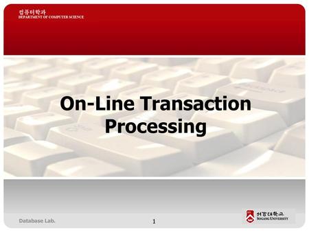 On-Line Transaction Processing