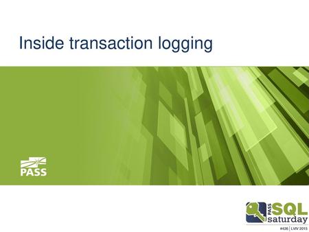 Inside transaction logging