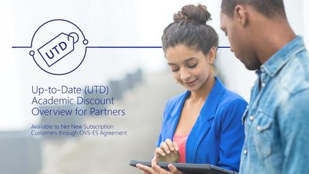 Up-to-Date (UTD) Academic Discount Overview for Partners