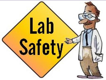 SAFETY EQUIPMENT IN THE CLASSROOM