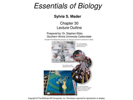 Essentials of Biology Sylvia S. Mader