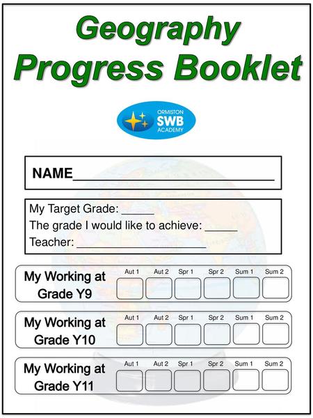 Geography Progress Booklet