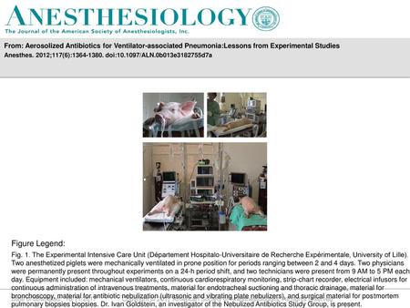 Anesthes. 2012;117(6): doi: /ALN.0b013e d7a Figure Legend: