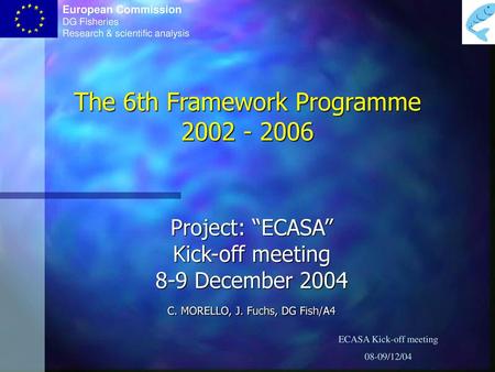 The 6th Framework Programme