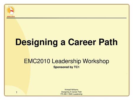 Designing a Career Path