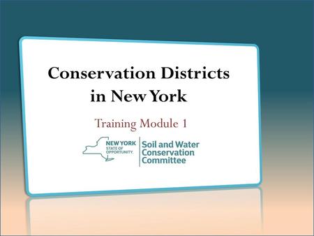 Conservation Districts