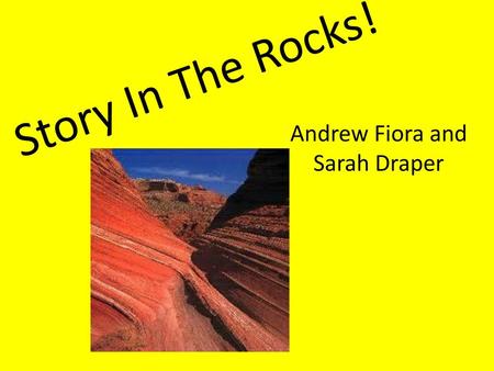 Andrew Fiora and Sarah Draper