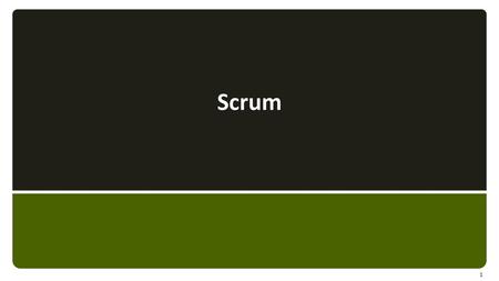 Scrum.