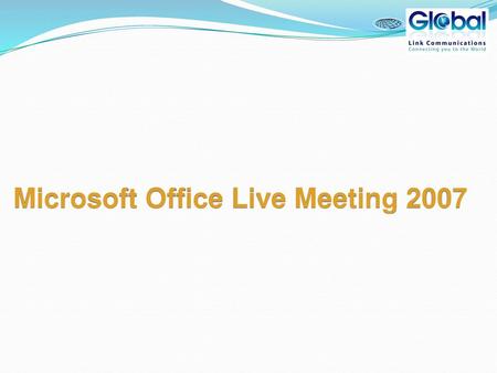 Microsoft Office Live Meeting 2007