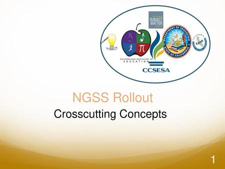 Crosscutting Concepts