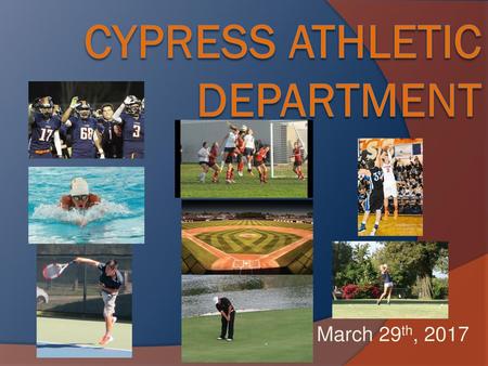 Cypress Athletic Department