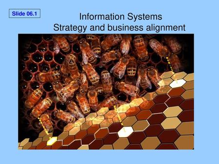 Information Systems Strategy and business alignment