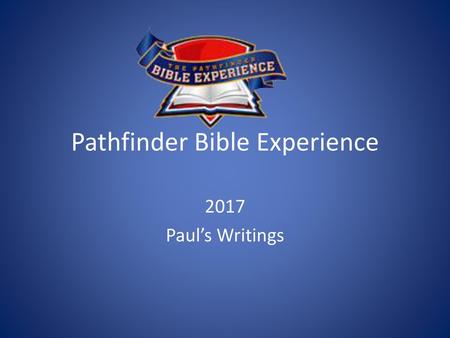 Pathfinder Bible Experience