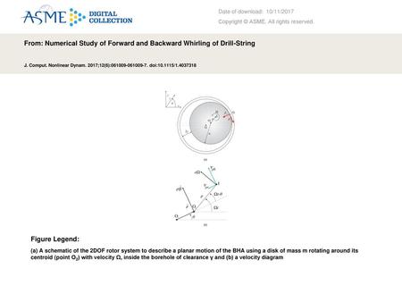 From: Numerical Study of Forward and Backward Whirling of Drill-String