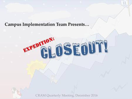 CRAM Quarterly Meeting, December 2016