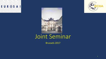 Joint Seminar Brussels 2017.