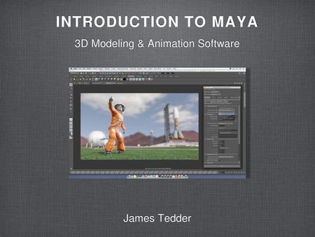 3D Modeling & Animation Software