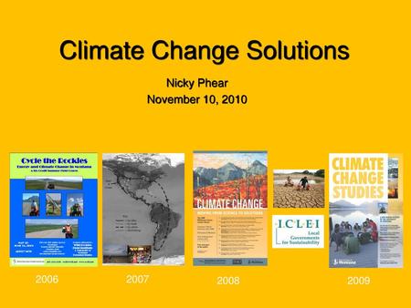 Climate Change Solutions