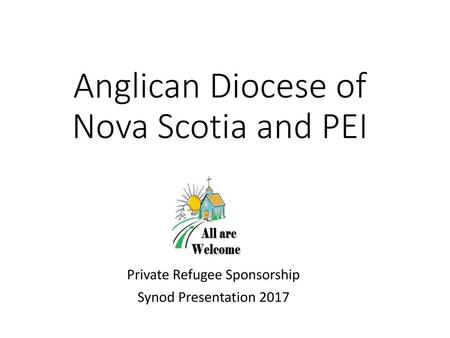 Anglican Diocese of Nova Scotia and PEI