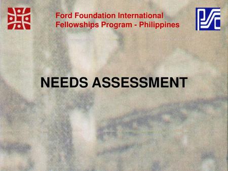 Ford Foundation International Fellowships Program - Philippines