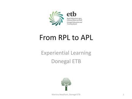 Experiential Learning Donegal ETB