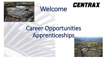 Welcome Career Opportunities Apprenticeships