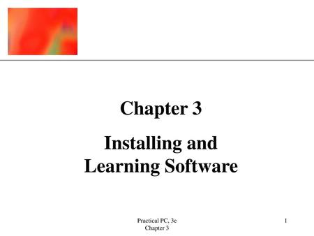 Installing and Learning Software