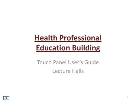 Health Professional Education Building