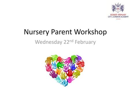 Nursery Parent Workshop