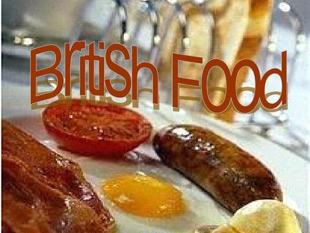 British Food.