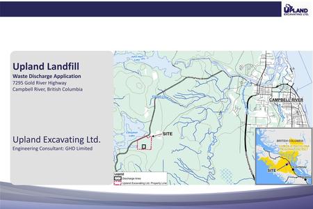 Upland Landfill Waste Discharge Application 7295 Gold River Highway