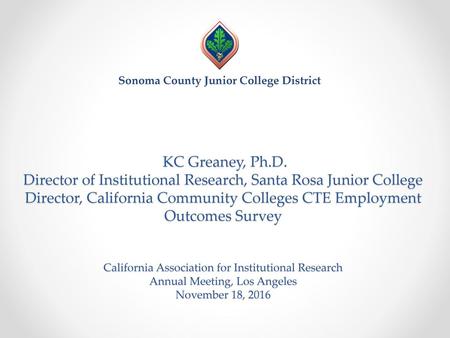 Sonoma County Junior College District