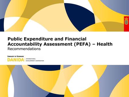 Introduction/Background Aim of the assessment was to assess the impact of the 3 institutions MOHCDGEC, PO-RALG and MOFP in the flow of funds from national.