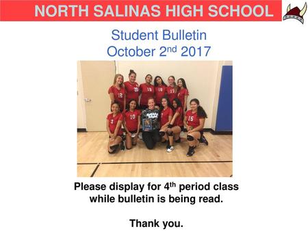 NORTH SALINAS HIGH SCHOOL