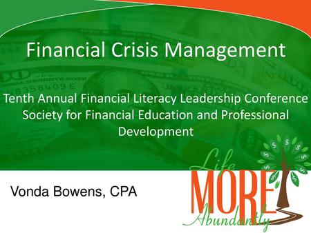 Financial Crisis Management