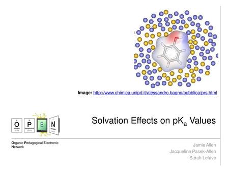 Solvation Effects on pKa Values