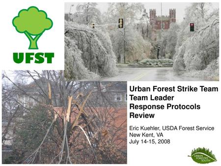 Urban Forest Strike Team Team Leader Response Protocols Review