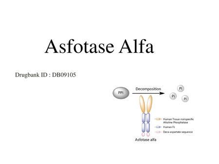 Asfotase Alfa Drugbank ID : DB09105.