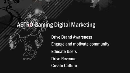 ASTRO Gaming Digital Marketing